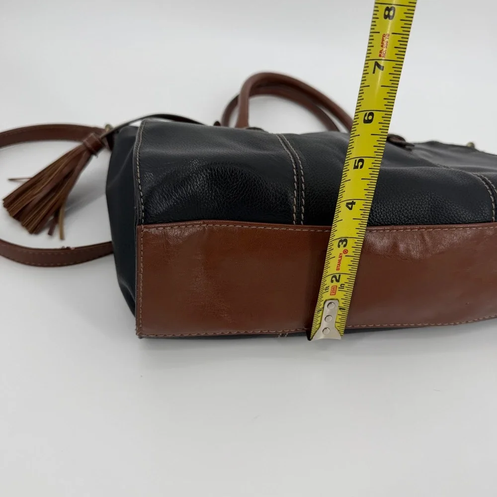 Tignanello leather satchel